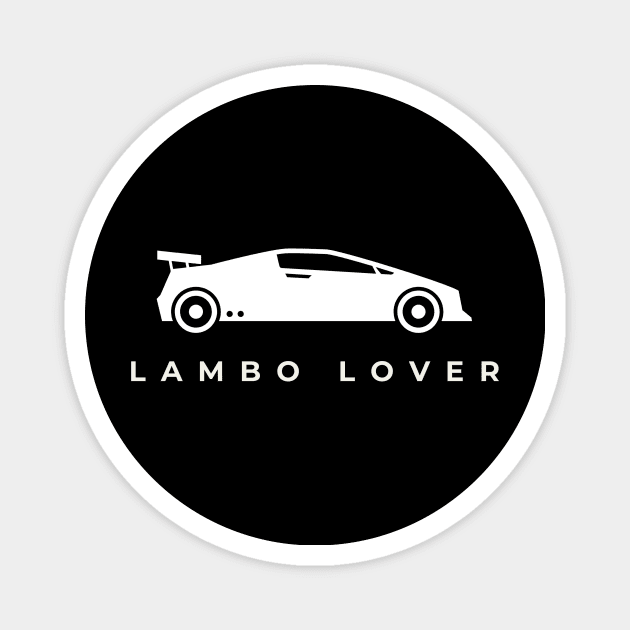 Lambo Lover Magnet by GMAT